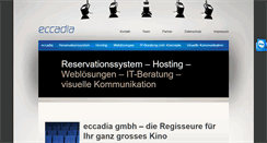 Desktop Screenshot of eccadia.com